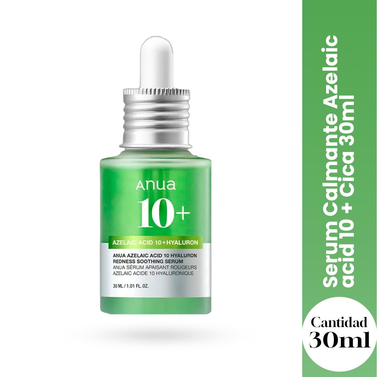 Serum Calmante Azelaic acid 10+ Cica 30ml - Anua